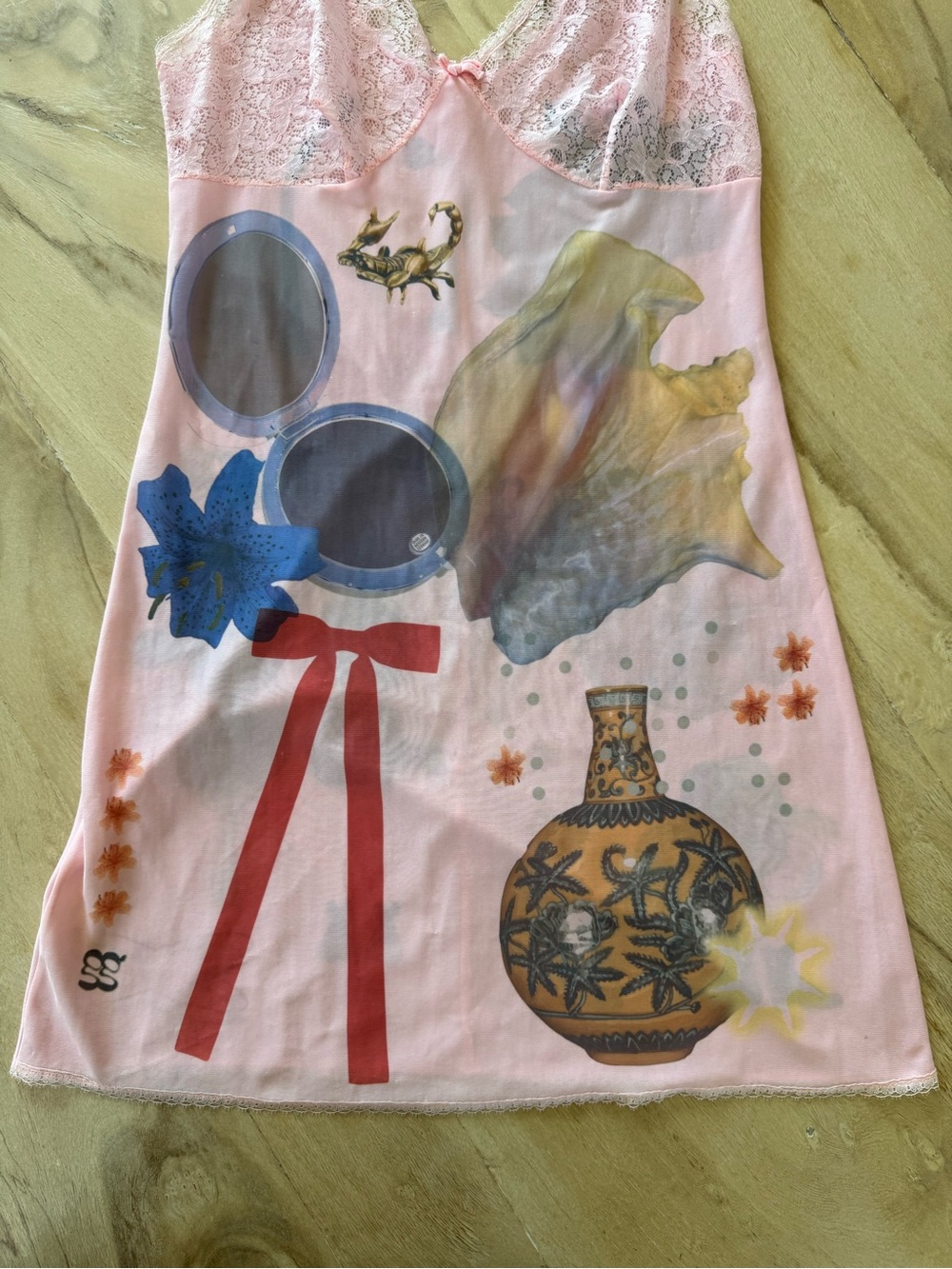 Coolest printed vintage mini slip - Picture 3 of 8